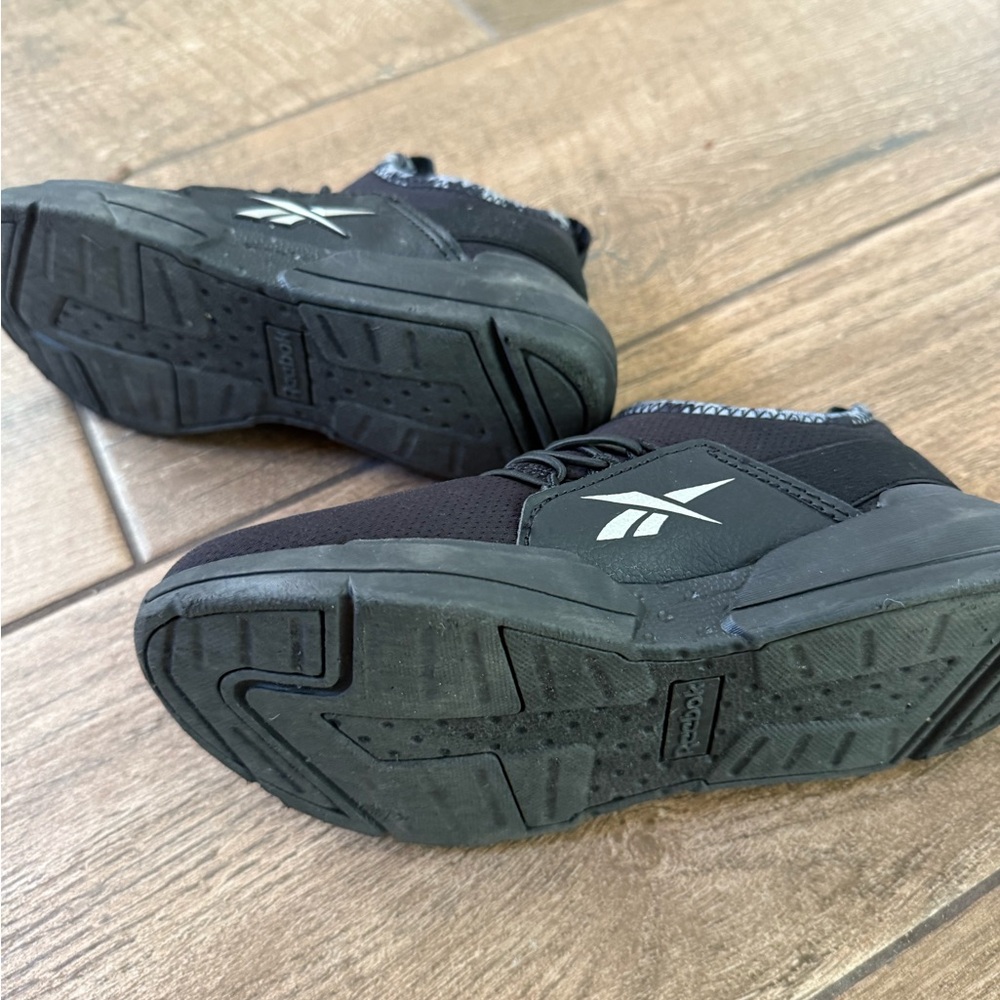 Reebok Black and Gray Athletic Shoes